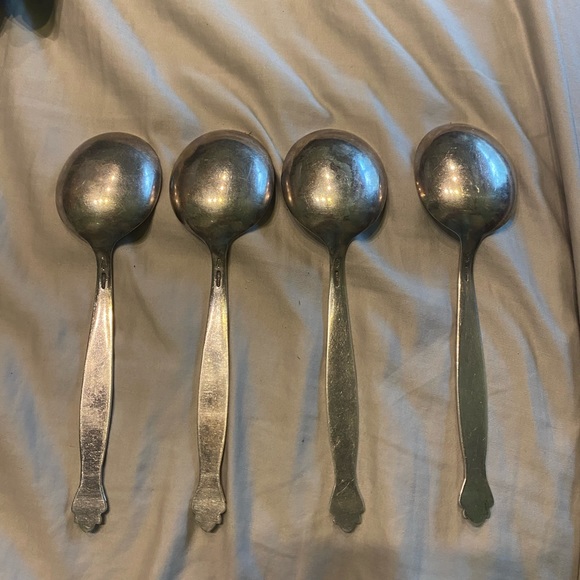 Beautiful Jenny Lind Sterling Spoons - Picture 3 of 3
